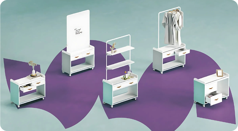 Funkcjonalne meble biurowe Frodi